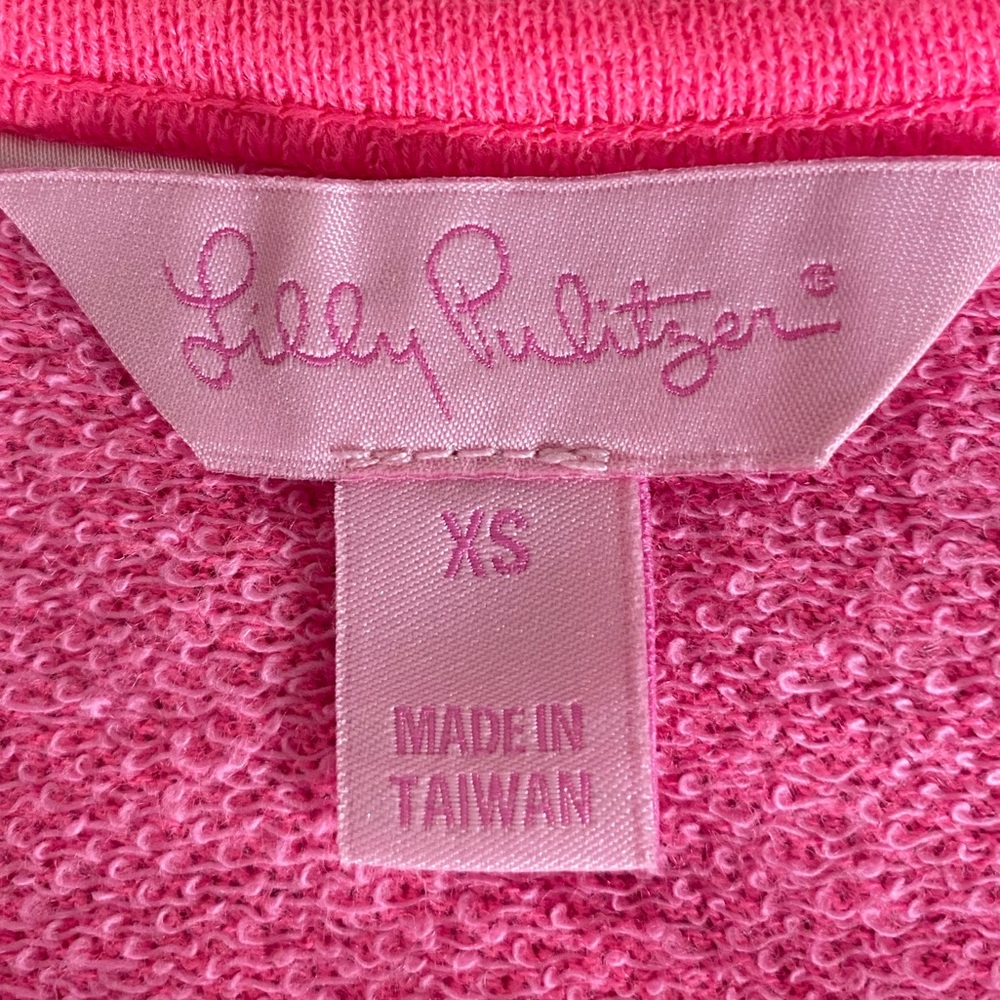 Lilly Pulitzer Pink Pineapple Pullover - image 3